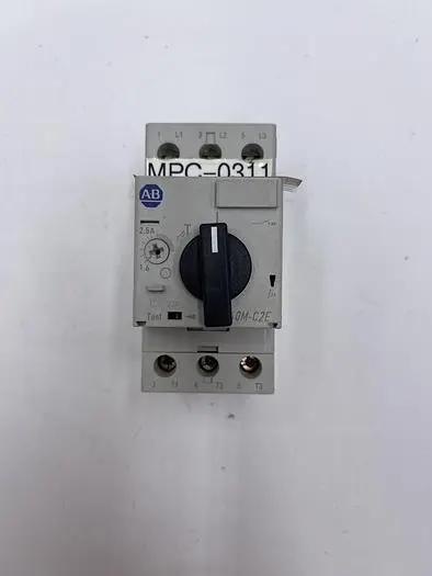 Used ALLEN-BRADLEY ALLEN-BRADLEY 140M-C2E-B25 SER B Circuit Breakers | ND Industrial Surplus #1215121