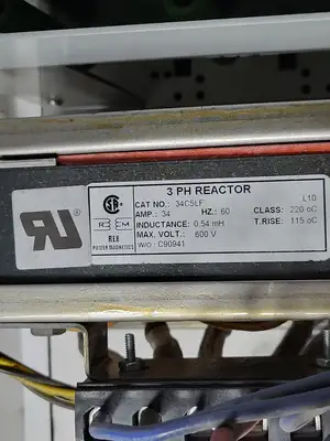 5 hp, 600 Volts, 3-Phase VFD SVX025A1-5A4N1 Bucket for Freedom 2100 MCC Frame