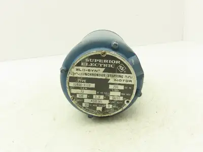 Superior Electric SS400-1113 Slo-Syn Synchronous AC Stepper Motor 120V 1PH 72RPM