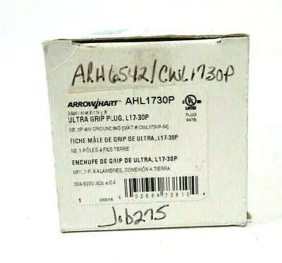NEW ARROW HART AHL1730P PLUG