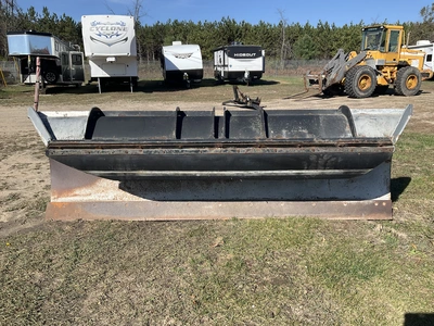 Used _UNKNOWN_ 11' PLOW WITH POWER ANGLE AND HEAVY DUTY FRONT BUMPPER MOUNT Plow Blades Michigan US | Miedema Asset Management Group #1579538