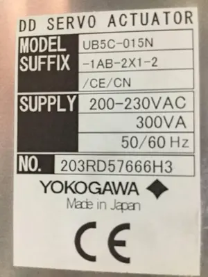 USED YOKOGAWA UB5C-015N-1AB-2X1-2/CE/CN