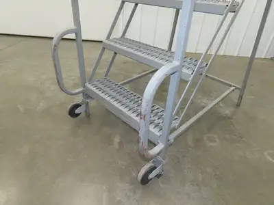 PW Platforms N/A Rolling Ladder 5 Step 14" Work Platform 50" Top Step