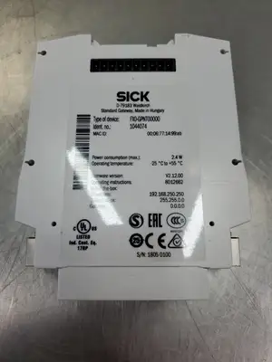 USED SICK FX0-GPNT00000 Gateway Module, (1044074), V2.12.00