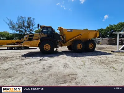 Used 2020 BELL B40E Articulated Dump Trucks Florida US | Proxy Equipment #1388807