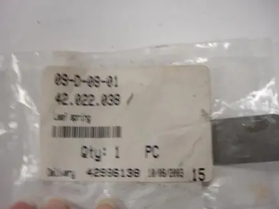Leaf Spring for Delivery, Part #42986138