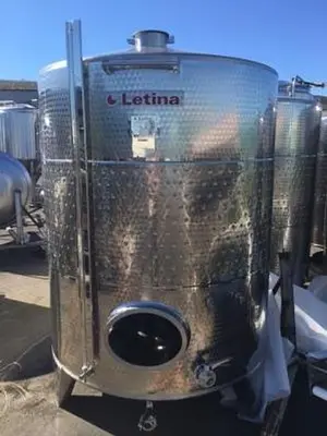 New Stock - Letina 1320 Gallon / 5000L Jacketed closed tank