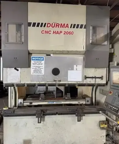 Used 2005 DURMA CNC HAP 2060 Press Brakes Arizona US | KD Machinery #71727