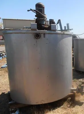 Tank, 750 Gallon, S/st, Agit, 3 HP, (4) #C735196