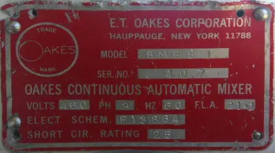 USED OAKES 8MB51