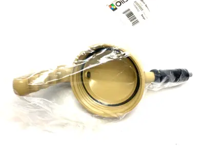 NEW OILSAFE MINI SPOUT LID, BEIGE