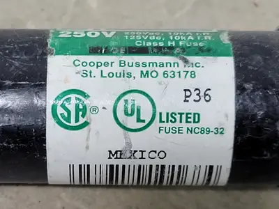 USED BUSSMANN NON-100
