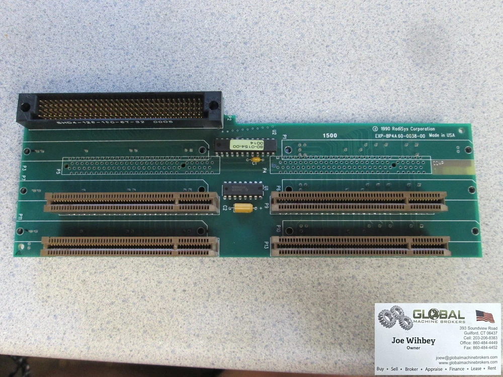 RadiSys EXP-BP4A 60-0038-00 Circuit Board 1990 Year