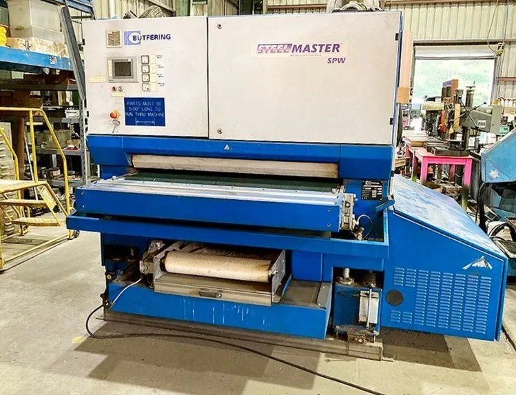 Used 2008 BUTFERING STEELMASTER SPW 413 RTTB Finishing Machines California US | Machinery Network #226400