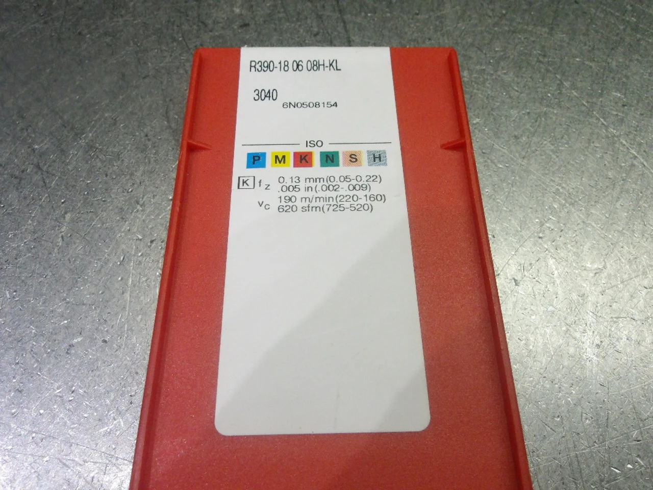 Sandvik Carbide Milling Inserts QTY20 R390-18 06 08H-KL 3040 (LOC2688C)