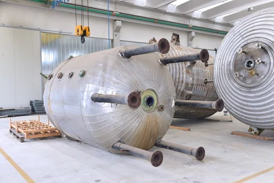 14,900 L Tycon JKTD Glass Lined Reactor