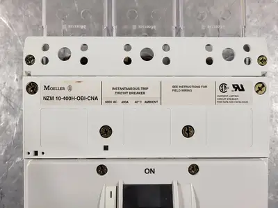 USED MOELLER NZM10-400H/ZM-400-OBI-CNA