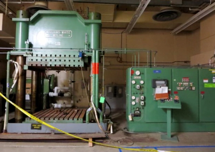 Used 1970 WILLIAMS WHITE WILLIAMS WHITE 2000T PRESS Hydraulic Presses | Alma Machinery #899342