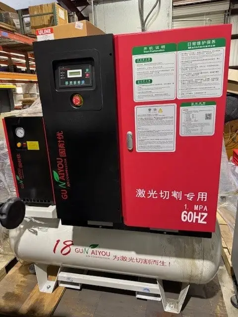 #3264 USED 2023 AIR COMPRESOR 53CFM.