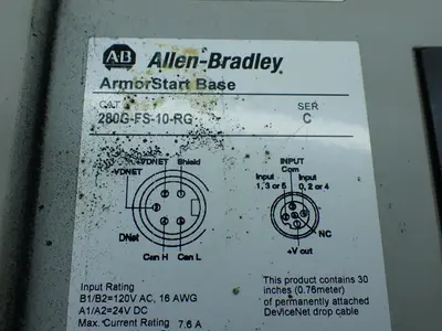 Used ALLENBRADLEY 280GFS10RG Motor Controllers Ohio US | HGR 24 #864350