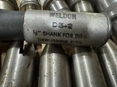 USED CNC/LATHE COUNTER SINK AND DE-BURRING TOOLING