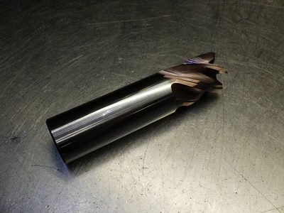 Kyocera / SGS 25mm 5 Flute Carbide Cr Endmill 25mm Shank 1mm R 47077 (LOC2939B)
