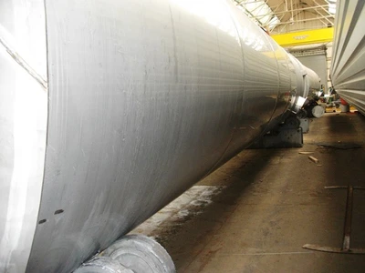 32,000 L S/S Enclosed Mixing Tank New