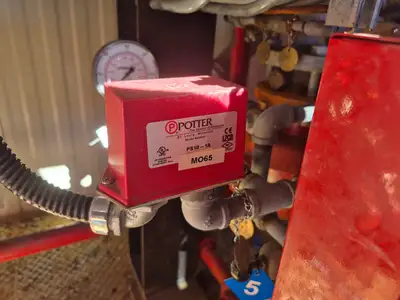 Containerized Foam Fire Suppression System w/ Deluge Valve, Potter Controls & Piping Manifold