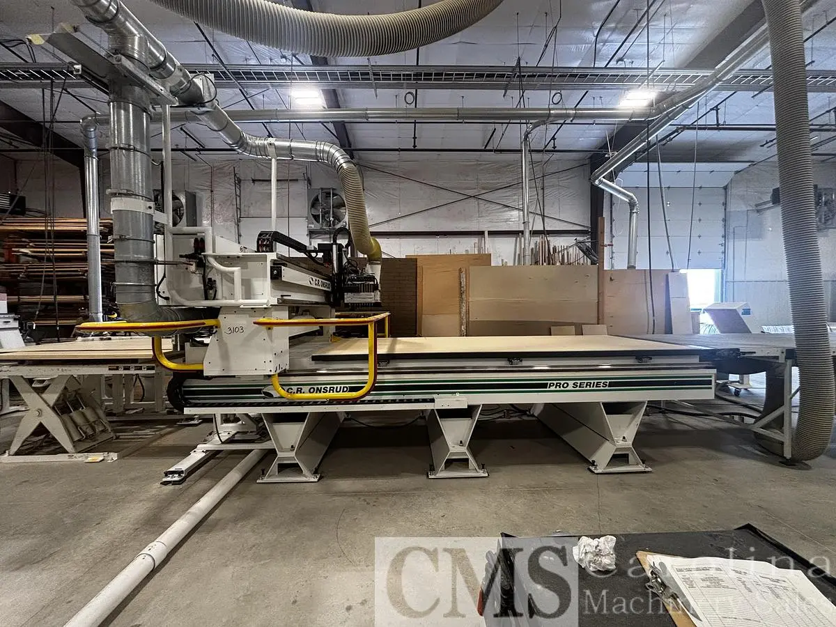 Used 2016 ONSRUD 145G18AD, 5' X 12', PRO-SERIES 3-AXIS CNC ROUTER CNC Routers North Carolina US | CAROLINA MACHINERY SALES #1292263