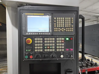 2018 Leadwell V-50i VMC w/ 30-Slot ATC, Conveyor, Fanuc Oi-MF Controller