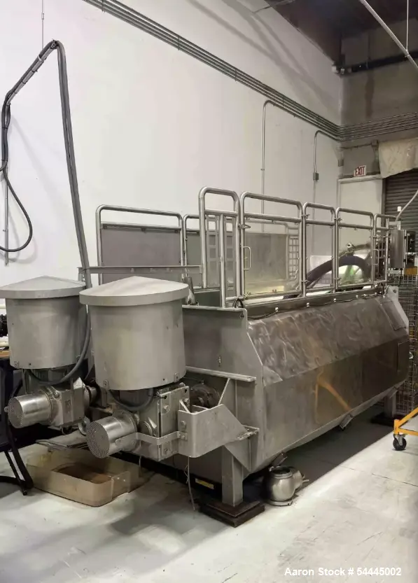 Used 140 Cu Ft Dual Shaft Ribbon Blender – Stainless Steel Industrial Mixer