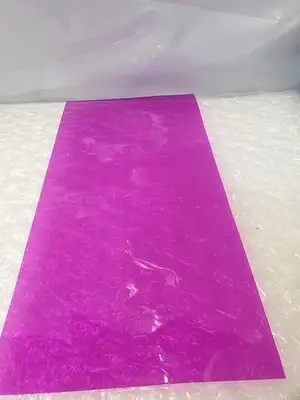 ARTUS PLASTIC SHEET PURPLE 10X20X.0015