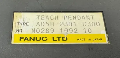 USED FANUC A05B-2301-C300 TEACH PENDANT A05B2301C300