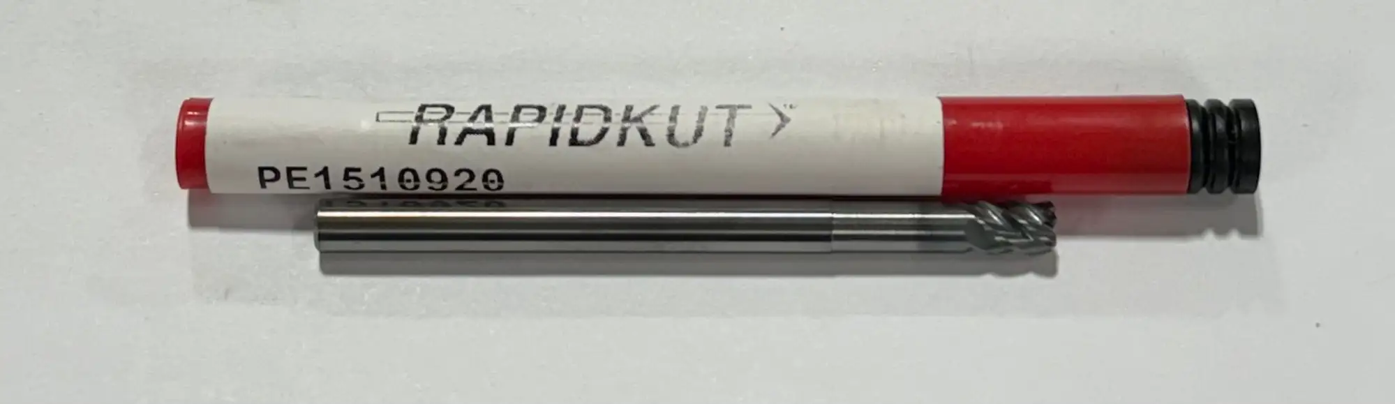 RapidKut 3/16" Carbide End Mill 5 Flute .010" Radius AlCrN Coating