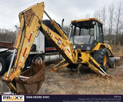 Used 1988 DEERE 510C Backhoe Loaders New Jersey US | Proxy Equipment #1382325