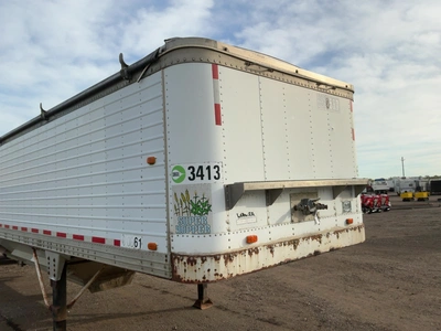Used 1986 TIMPTE 40' SUPER HOPPER Grain Hopper Trailers Michigan US | Miedema Asset Management Group #1579900
