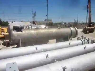 3227 sq ft kopetz stainless steel shell & tube heat exchanger