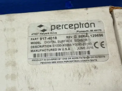 New | in-Stock PERCEPTRON 9174018 3D Scanners Ohio US | HGR 24 #872928
