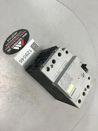 Used SIEMENS 3VU1600-0MM00 Starters Michigan US | Ideal Machinery #579065