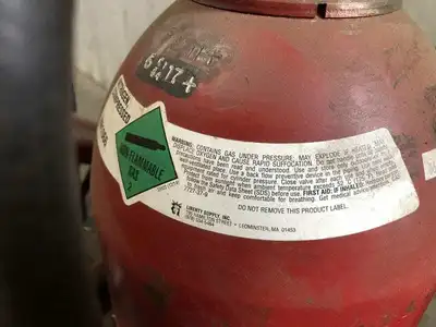 ANSUL K-350-C Red Line mobile Fire Extinguisher 600 psi Class B, C