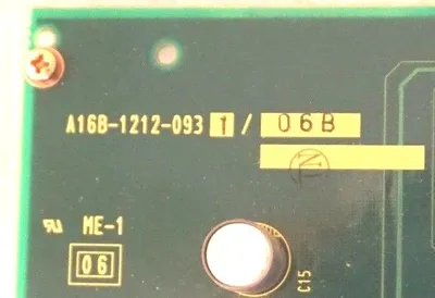 USED FANUC A16B-1212-093 E-STOP CONTROL BOARD A16B1212093