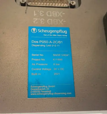 USED ATLAS COPCO, SCHEUGENPFLUG LIFTING UNIT TANDEM DISPENSER