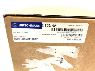 USED HIRSCHMANN MANAGED ETHERNET RAIL SWITCH