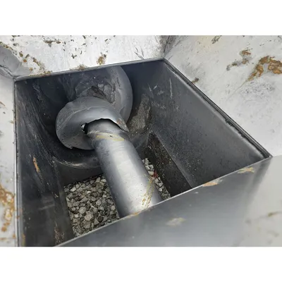 Used 12"dia. X 14' L Orthman Industrial Screw Auger Conveyor