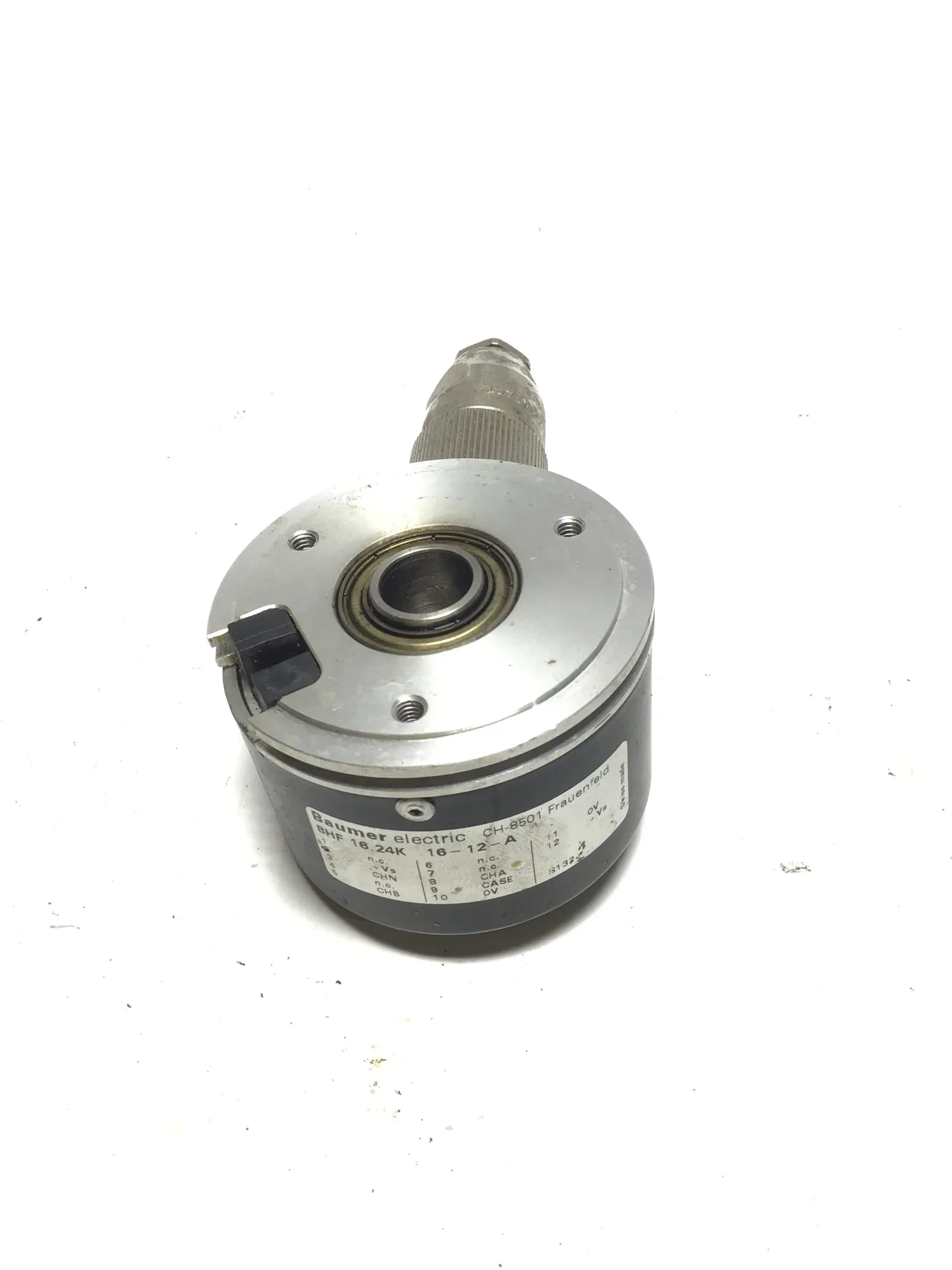 USED BAUMER ELECTRIC ⚙️ MODEL: BAUMER ELECTRIC CH‑8501 INCREMENTAL ENCODER