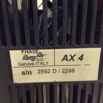 USED PHASE MOTION CONTROL AX4 AX-4