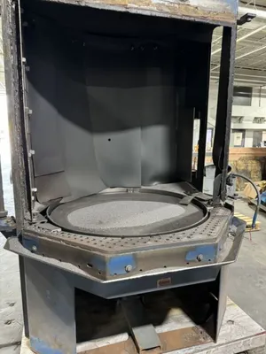 Used 2007 WHEELABRATOR WMT48 TABLE BLAST Table Shot Blaster (Turntable) Ohio US | HGR 24 #729734