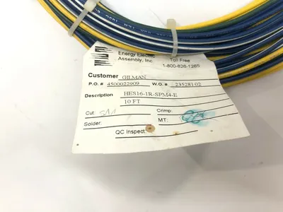 HES16-1R-SPM4-E10 | Gilman HES16-1R-SPM4-E 10 FT ABB Robot Control Cable L.X6140.111.03.00 - New Other