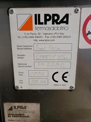 Used 2007 ILPRA Speedy V/G Tray Sealers Illinois US | M&M Equipment Corp. #1503847