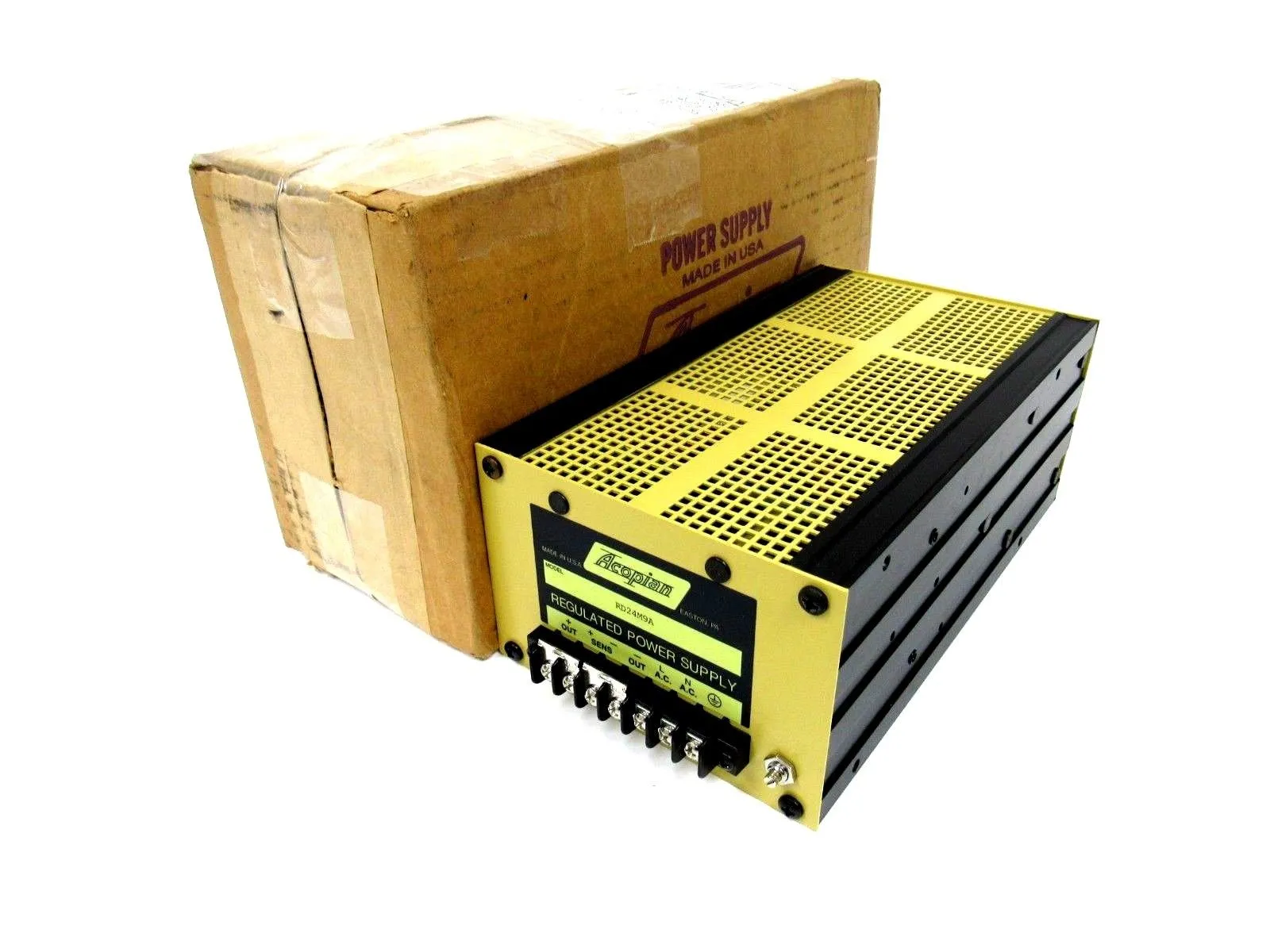 NEW ACOPIAN RD24M9A REGULATED POWER SUPPLY